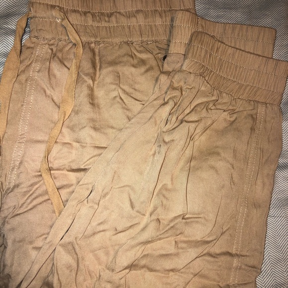 Beige Joggers - Picture 1 of 2